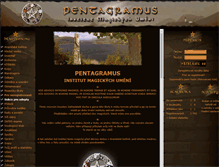 Tablet Screenshot of pentagramus.com